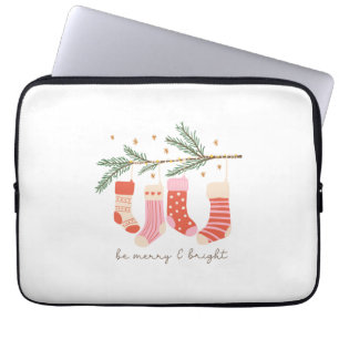 Funda Para Portátil Regalo De Navidad Sea Feliz Y Brillante
