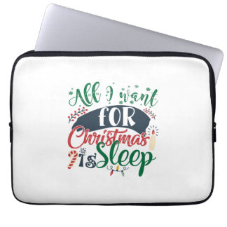 Funda Para Portátil Regalo de Navidad | Todo Lo Que Quiero De Los Navi