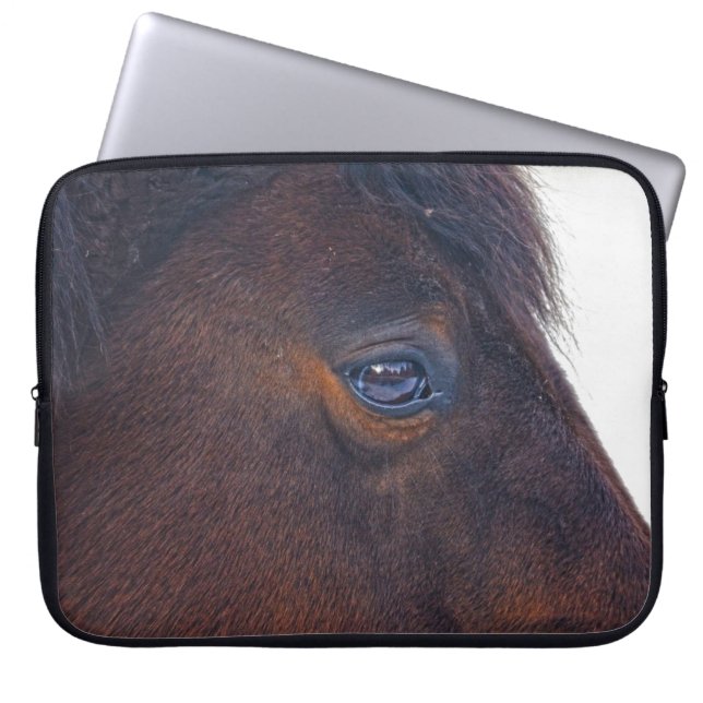 Funda Para Portátil Regalo ocular del Espíritu del caballo animal (Frente)