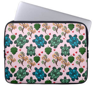 Funda Para Portátil Regalo para amante de tortugas marinas, Patrón de
