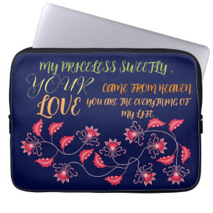 FUNDA PARA PORTÁTIL REGALO PARA MAMÁ, HERMANA, HIJA, AMIGA, NOVIA
