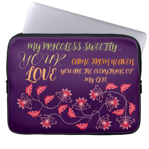 FUNDA PARA PORTÁTIL REGALO PARA MAMÁ, HERMANA, HIJA, AMIGA, NOVIA