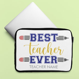 Funda Para Portátil Regalo Personalizado Mejor Profesor - Regalo Perso