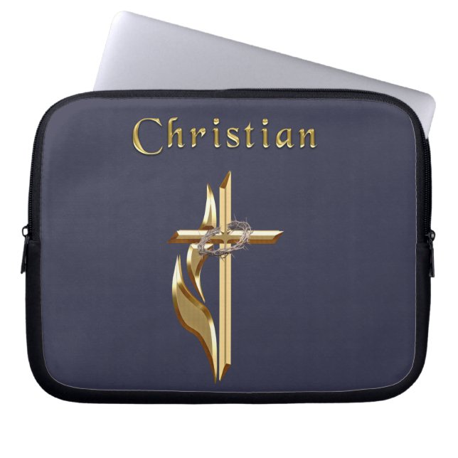 Funda Para Portátil Regalos cristianos (Frente)