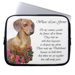 Funda Para Portátil Regalos de arte de Dachshund
