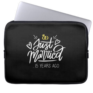Funda Para Portátil Regalos de boda   15º Aniversario Boda