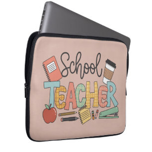 Funda Para Portátil Regalos de maestros de escuela enseñando a futuros
