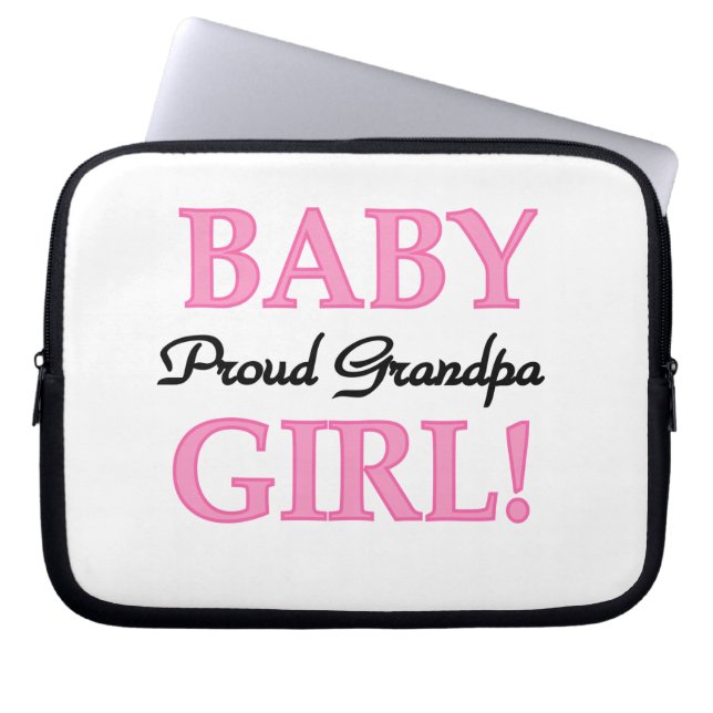 Funda Para Portátil Regalos De Niña Abuela Orgullosa (Frente)