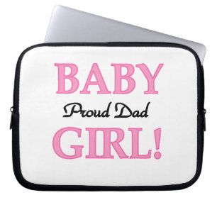 Funda Para Portátil Regalos de niñas con papá orgulloso