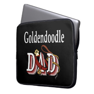 Funda Para Portátil Regalos de papá de Goldendoodle
