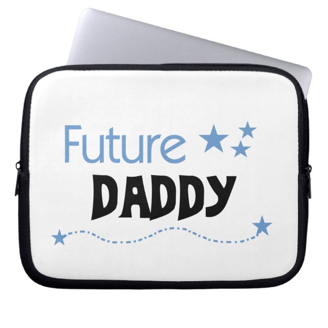 Funda Para Portátil Regalos de Papi Futuro (Frente)