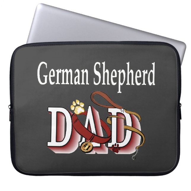 Funda Para Portátil Regalos de Pastor Alemán (Frente)