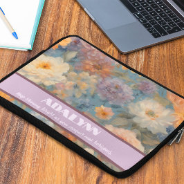 Funda Para Portátil Regalos leves de graduación de acuarela para nieta