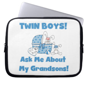 Funda Para Portátil Regalos para niños gemelos