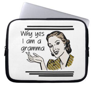 Funda Para Portátil Regalos Retro Gramma