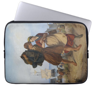 Funda Para Portátil Regreso del pescador (por Rudolf Jordan)