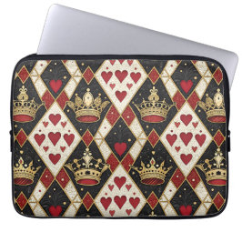 Funda Para Portátil Reina de Corazones