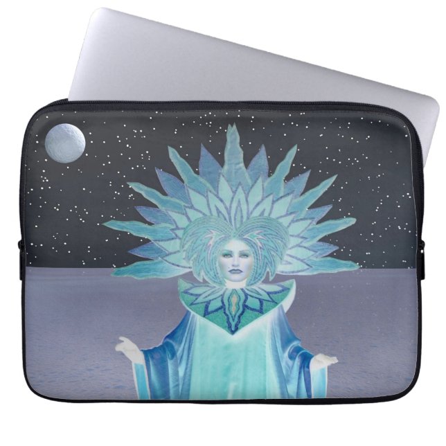 Funda Para Portátil Reina de la nieve (Frente)