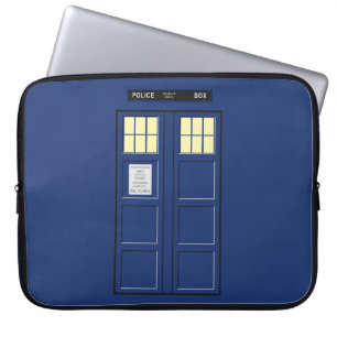 Funda Para Portátil Reino Unido - Policía Azul - Casilla 1