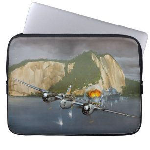 Funda Para Portátil Relámpago P-38 en batalla
