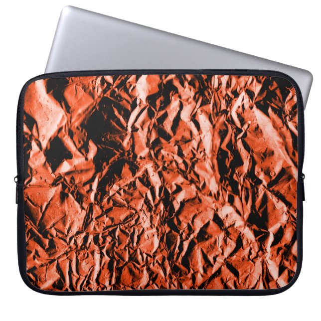 Funda Para Portátil Relieve metalizado de cobre #2 (Frente)