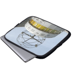 Funda Para Portátil Reloj de hora mundial en Berlín