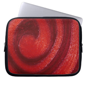 Funda Para Portátil Remolinos del esmalte de uñas