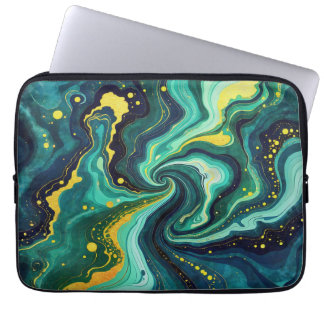 Funda Para Portátil Remolinos Galácticos en Colores Vívidos 2