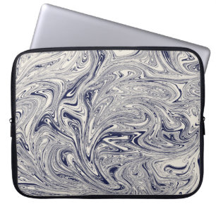 Funda Para Portátil Remolque azul y blanco