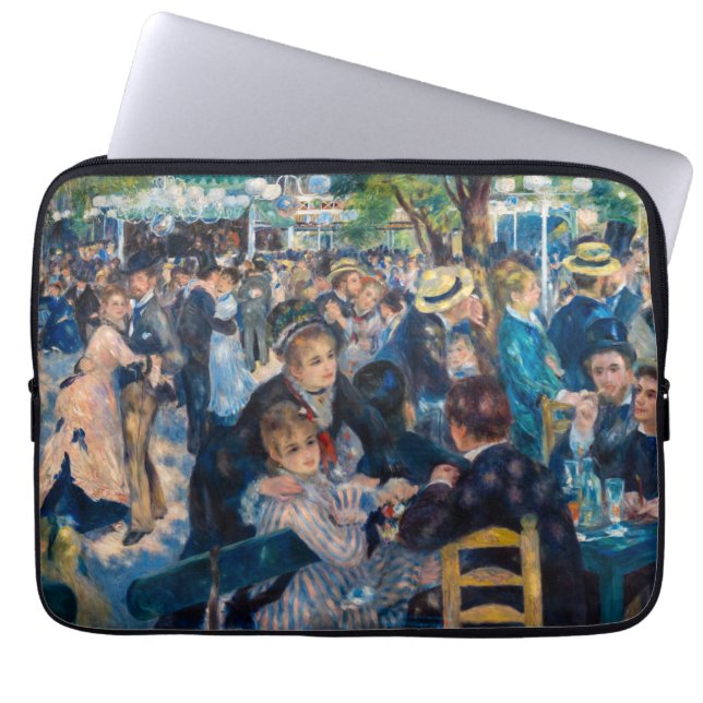Funda Para Portátil Renoir - Danza en Le Moulin de la Galette (Frente)