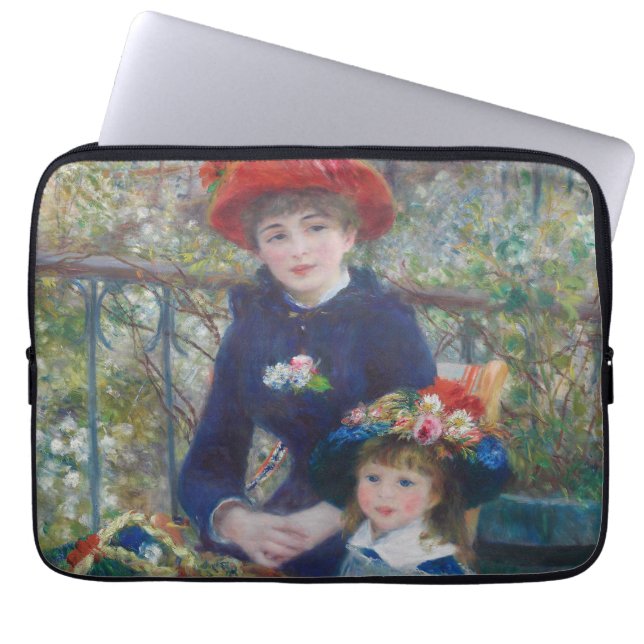 Funda Para Portátil Renoir Dos Hermanas Terraza Impresionismo Francés (Frente)