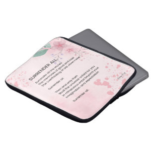 Funda Para Portátil Renunciar todo - Poema de empoderamiento motivacio