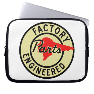 Funda Para Portátil reproducción de letrero vintage de Pontiac Factory