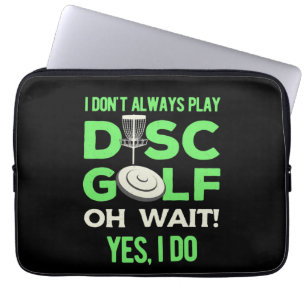 Funda Para Portátil Reproductor de disco de golf   Yo No Siempre Juego