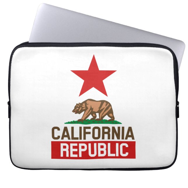 Funda Para Portátil República de California (Frente)