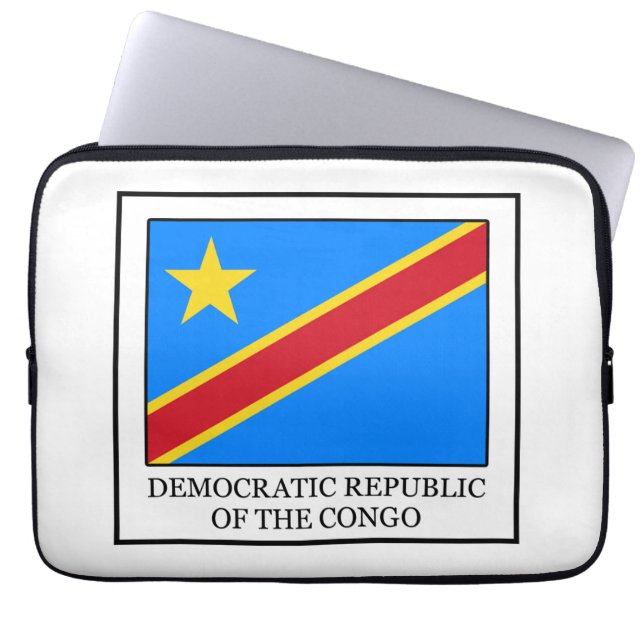 Funda Para Portátil República Democrática del Congo (Frente)