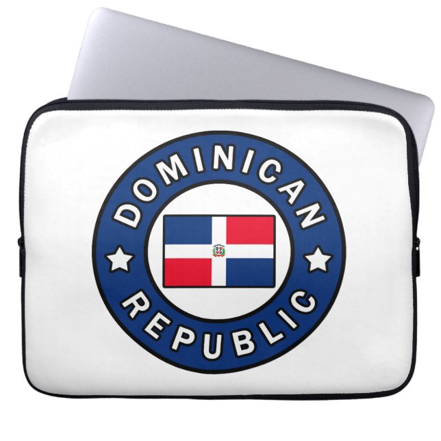 Funda Para Portátil República Dominicana (Frente)