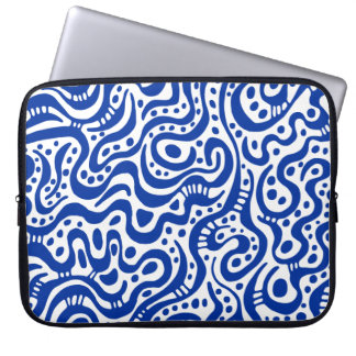 Funda Para Portátil Resumen 041211 - Armada en blanco