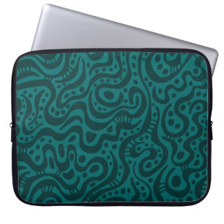 Funda Para Portátil Resumen 041211 - Dk Green en Moss Green