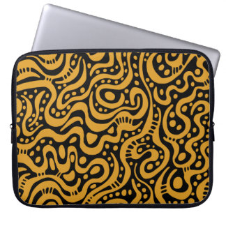 Funda Para Portátil Resumen 041211 - Oro en negro