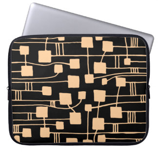 Funda Para Portátil Resumen 111211 - Arena en negro