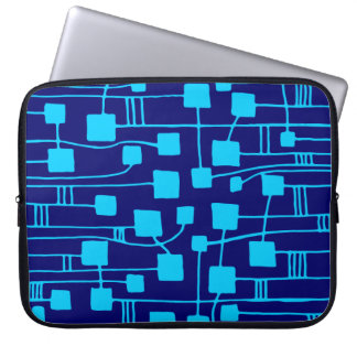 Funda Para Portátil Resumen 111211 - Azul cielo en la marina de Dp