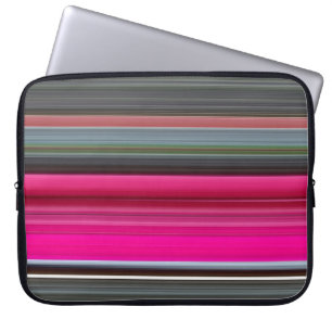 Funda Para Portátil Resumen #1: Cerise y gris