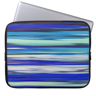 Funda Para Portátil Resumen #2: Azul borroso