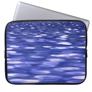 Funda Para Portátil Resumen #3: Brillo azul