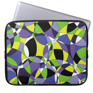 Funda Para Portátil Resumen abstracto de patrones abstractos de color 