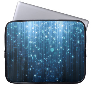 Funda Para Portátil Resumen brillante: Arte De Fondo Iluminado.