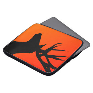Funda Para Portátil Resumen Cabeza Elk Portátil Manga de la computador