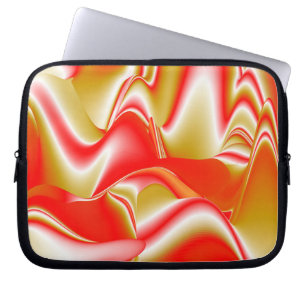 Funda Para Portátil Resumen de amor y oro en 3D Rainbowart