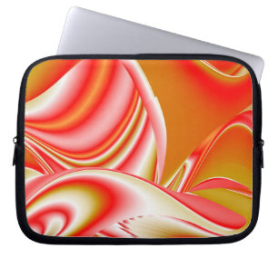 Funda Para Portátil Resumen de amor y oro en 3D Rainbowart